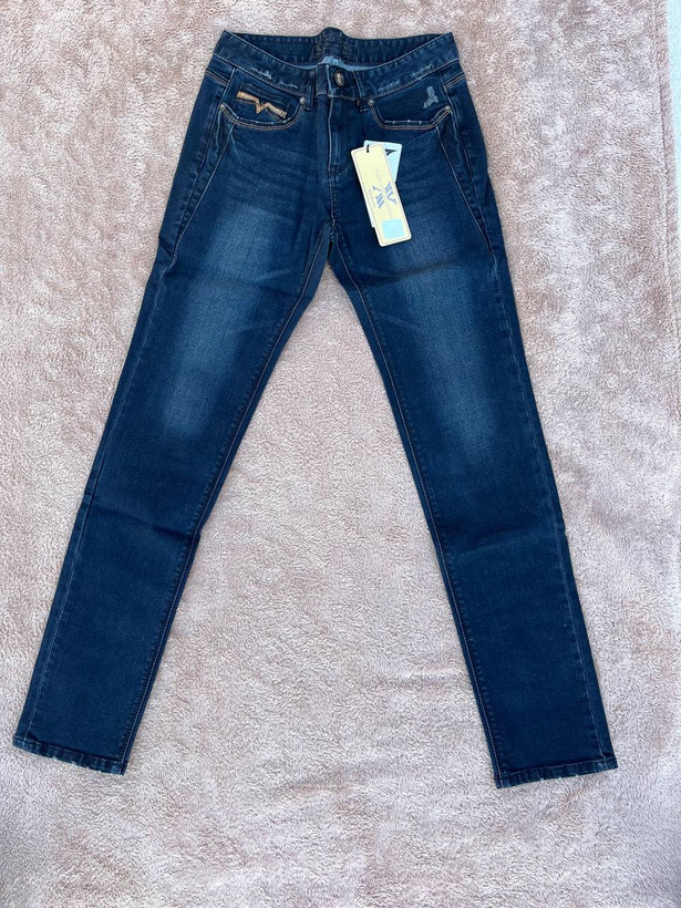 شلوار جین راسته ساده دخترانه