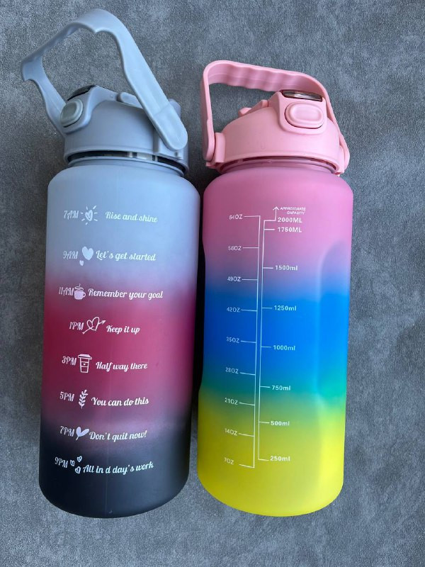 قمقه آب دسته دار یکلیتری و دو لیتری برای باشگاه