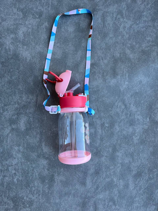 قمقمه کودک طرح گوزن نی دار بدون نشتی