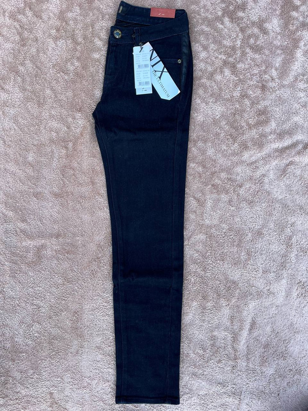 خرید شلوار جین زنانه مدل راسته راحت رنگ آبی تیره سایز 36-38 قیمت ارزان