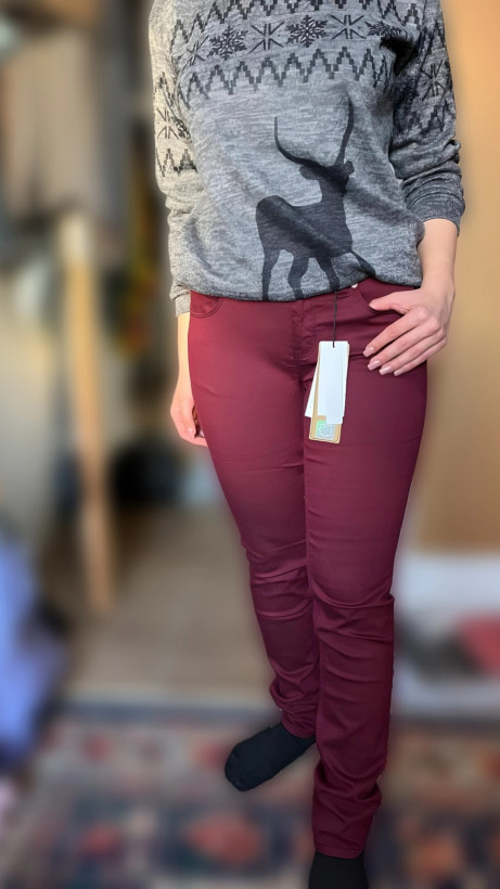 شلوارزنانه کتان تنفس پذیر مدل راسته