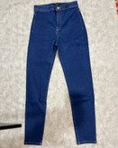 شلوار اسکینی زنانه آبی اروپایی سایز 36 38