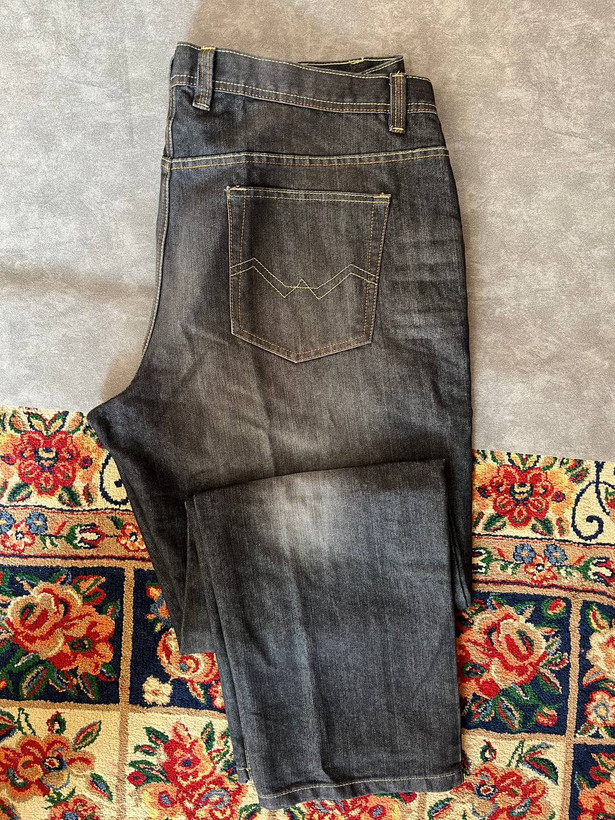 شلوار جین سایز بزرگ دکمهای | مناسب تا سایز 62