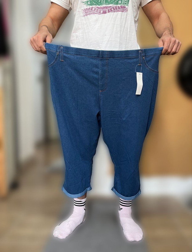 خرید شلواررک سایز بزرگ کمر کش زنانه همه مدل ها سال 1404