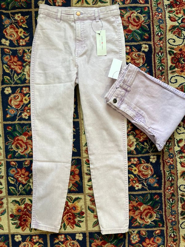 بهترین مدل شلوار جین مام فیت برای دختران خوشاندام باشگاهی سایز 36 - 38