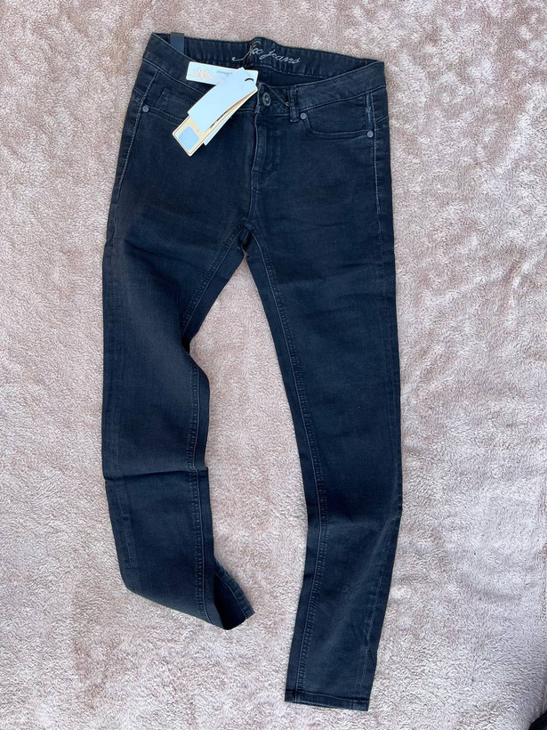 جدید ترین مدل شلوار زنانه ذغالی مشکی کیفیت عالی نیم بگ راسته