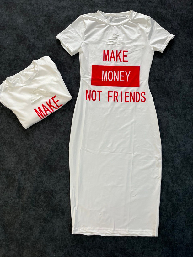 پیراهن ماکسی اسپرت کشی آستین کوتاه تابستانی 1404