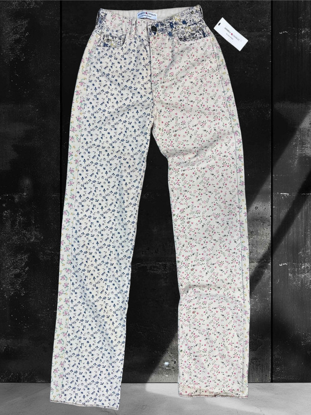 خرید جدیدترین مدل شلوار جین بگ زنانه دمپا گشاد سال 1404