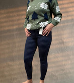 خرید شلوار اسکینی جذب طرح دیپلمات رنگ سورمه ای با تخفیف ویژه