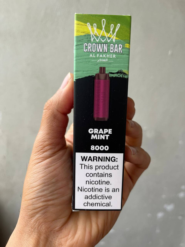 پاد 8000 پاف الفاخر طعم انگور سیاه