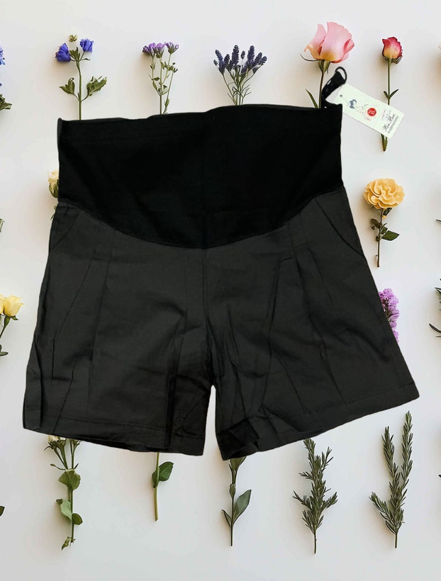 خرید شلوارک بارداری مجلسی طرح دامن