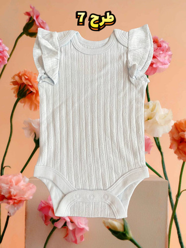 رامپر یکتکه نوزادی ۰ تا ۳ ماهه مناسب استفاده روزمره