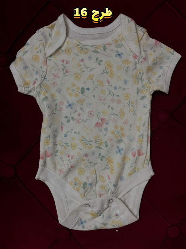 رامپر دخترانه طرح گل