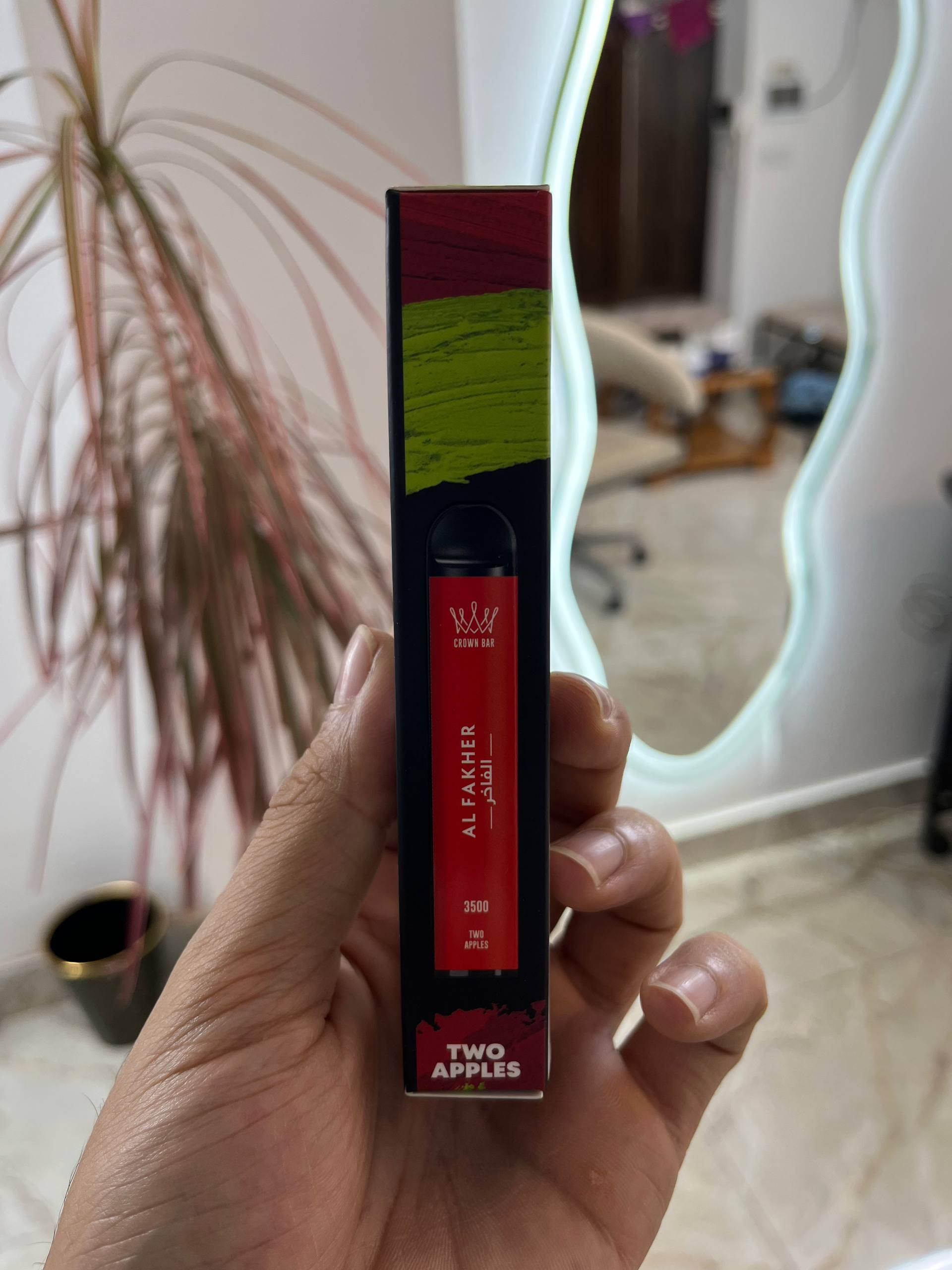 پاد الفاخر 3500 پاف – طعم دوسیب و بلوبری اصل امارات