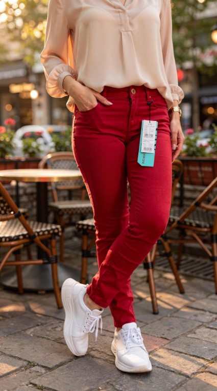 خرید شلوار عمده زنانه رنگ شاد 2026