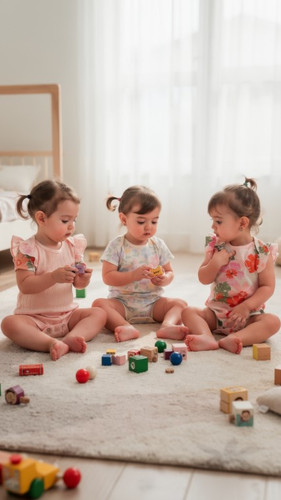 خرید عمده لباس بچه رامپر نوزادی وارداتی پک 50 عددی | بادی نوزاد 0 تا 24 ماه میکس دخترانه و پسرانه با قیمت عالی